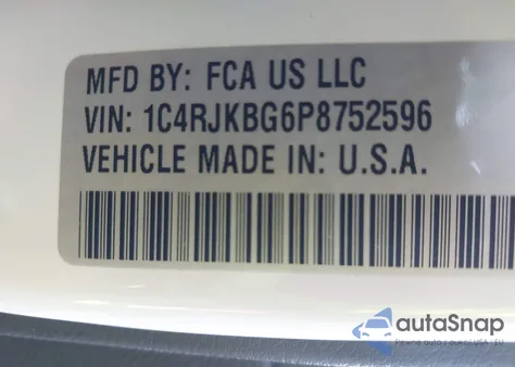 2023 Jeep Grand Cherokee L Limited 4X4 из США, поврежденный, VIN 1C4RJKBG6P8752596